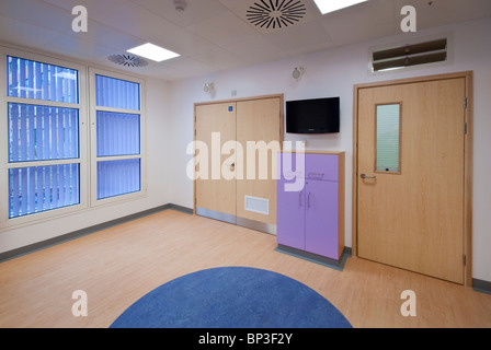 Southampton ospedale reparto ematologia camera singola Foto Stock