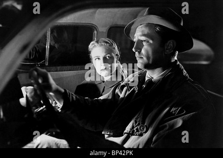 VIRGINIA HUSTON, Robert Mitchum, FUORI DEL PASSATO, 1947 Foto Stock