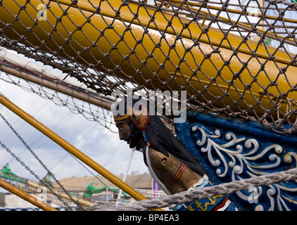 TALL SHIPS RACE ancorata a Hartlepool MARINA 2010 Foto Stock