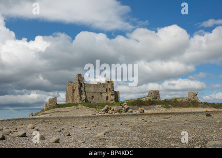 Il castello di Piel, Piel Island, vicino a Barrow-in-Furness, Cumbria, England Regno Unito Foto Stock