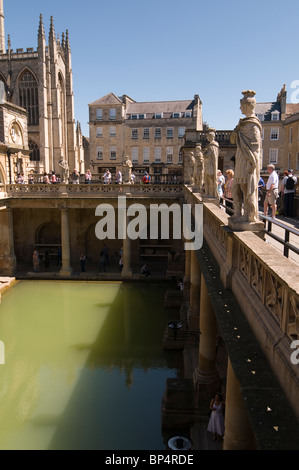 Bagni Romani a Bath Somerset England Regno Unito Foto Stock