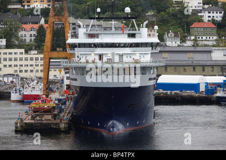 Il cantiere di Bergen in Norvegia Foto Stock