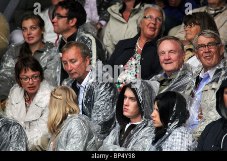 La folla in voci di pioggia per il Baltico (röster för östersjön) Andersudde Aland Finlandia Agosto 2010 Foto Stock