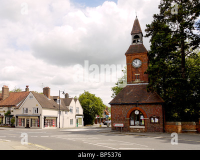 Wendover chiesa e torre dell'orologio di Wendover, Bucks, Regno Unito Foto Stock