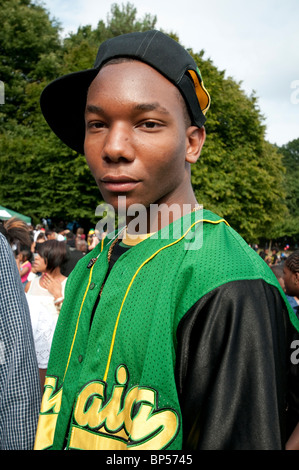 West Indian Jamaican family day al Crystal Palace Foto Stock