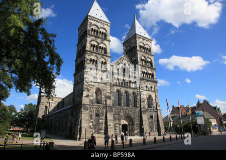 La Svezia, Lund, Cattedrale, Domkyrkan, Foto Stock