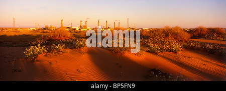 Gas & produzione di petrolio, Outback Australia del Sud Foto Stock