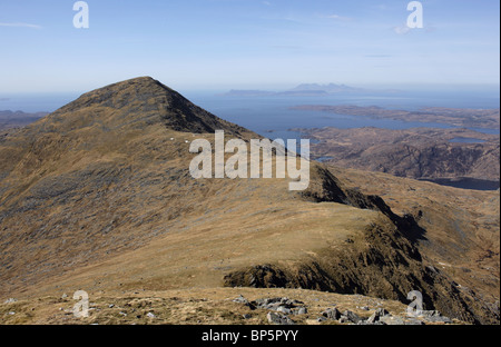 Rois-Bheinn da Sgurr na Ba Glaise Foto Stock