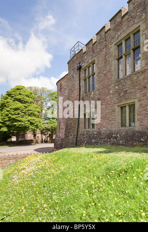 St Briavels castello, ora un YHA Ostello della gioventù, nella Foresta di Dean, Gloucestershire Foto Stock