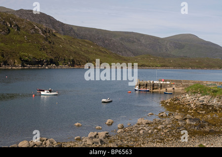 West Loch Tarbert Isle of Harris, Ebridi, Western Isles, Scozia. SCO 6316 Foto Stock