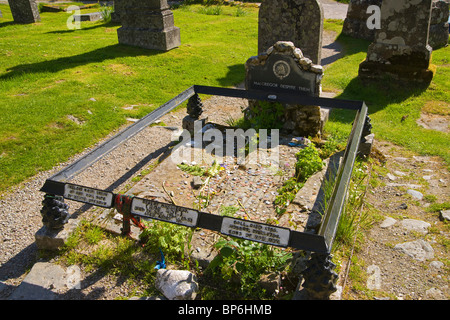 Rob Roy's grave, Balquhidder sagrato, Stirlingshire, Scozia. Foto Stock