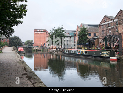 Lato Canale Nottingham NOTTINGHAMSHIRE REGNO UNITO Foto Stock