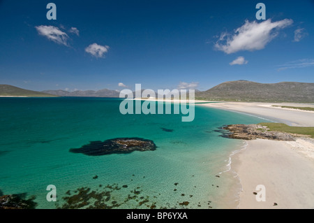 Traigh Sheileboist ampia di sabbia e spiaggia, West Harris, Ebridi Esterne, Western Isles della Scozia. SCO 6335 Foto Stock