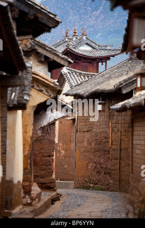 Nel villaggio di Shaxi, nella provincia dello Yunnan in Cina Foto Stock