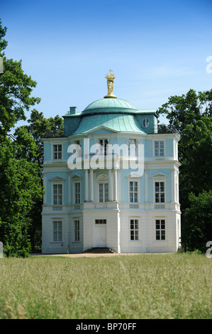 Palazzo di Charlottenburg Schloss tea house belvedere nel giardino del palazzo Charlottenburg Berlino Germania Deutschland Europa Foto Stock