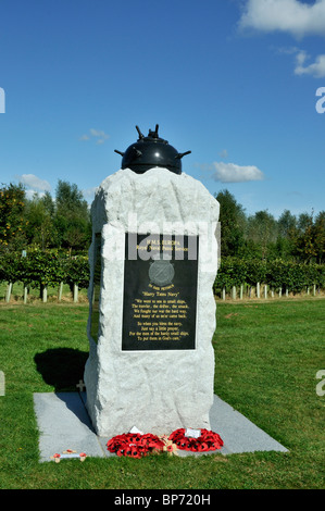 Il memoriale della Royal Naval Patrol il servizio presso il National Memorial Arboretum Alrewas, Staffordshire Foto Stock