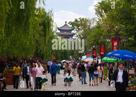 Porta orientale delle mura della città vecchia di Dali, Cina Foto Stock