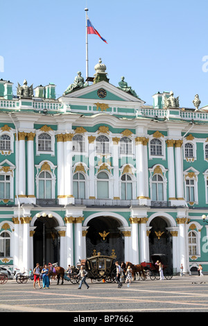 L'eremo, aka il Palazzo d'inverno a San Pietroburgo, Russia Foto Stock