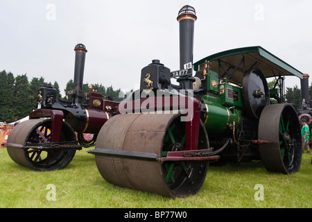 1921 Aveling e Porter R10 10 ton rullo di vapore Foto Stock