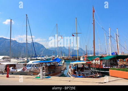 Turkiz Marina a Kemer, Antalya, Turchia Foto Stock