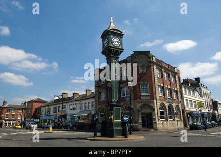 Il Chamberlain orologio, Jewellery Quarter, Birmingham, West Midlands, Inghilterra. Foto Stock