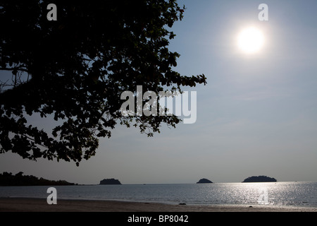 Pomeriggio desolato su Koh Chang, Thailandia. Foto Stock