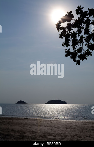 Pomeriggio desolato su Koh Chang, Thailandia. Foto Stock