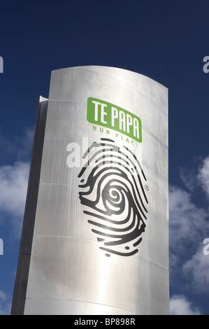 Te Papa Museum di Nuova Zelanda, Wellington, Isola del nord, Nuova Zelanda Foto Stock