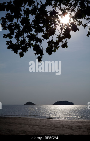 Pomeriggio desolato su Koh Chang, Thailandia. Foto Stock