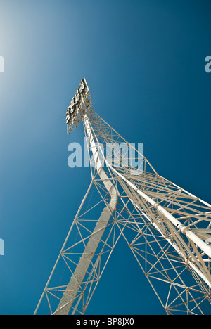 Le luci dello stadio nella città dello sport Beirut Libano Medio Oriente Foto Stock