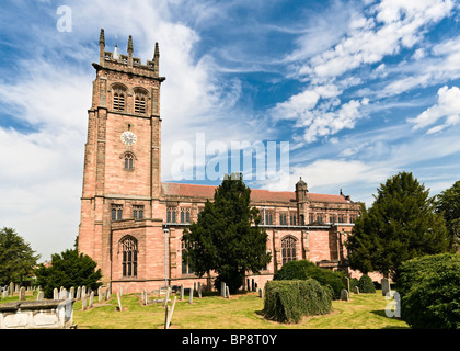 Chiesa di tutti i santi san giovanni hertford posteriore Foto Stock