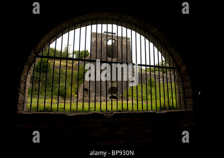 Blaenavon ferro e acciaio opere sito patrimonio mondiale, South wales UK Foto Stock