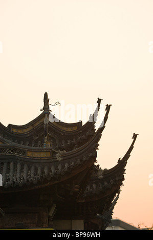 Cina, Changzhou. Tempio Tianning. Foto Stock