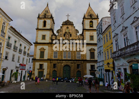 Pelourinho district in Salvador Foto Stock