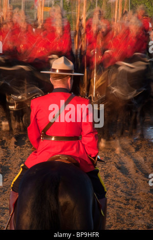 Royal Canadian polizia montata Musical RIde Foto Stock