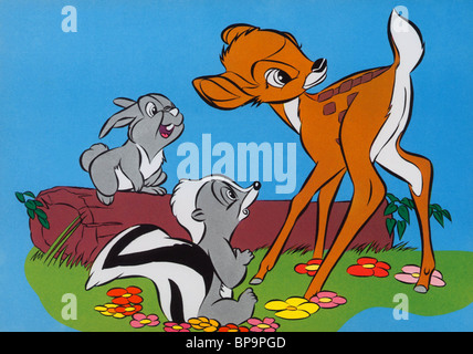 BAMBI, Thumper, Bambi, 1942 Foto Stock