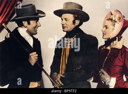 MICHAEL WILDING, JOSEPH COTTEN, Ingrid Bergman, Sotto Capricorno, 1949 Foto Stock