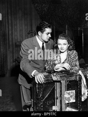 TYRONE POWER, Anne Baxter, FILO DEL RASOIO, 1946 Foto Stock