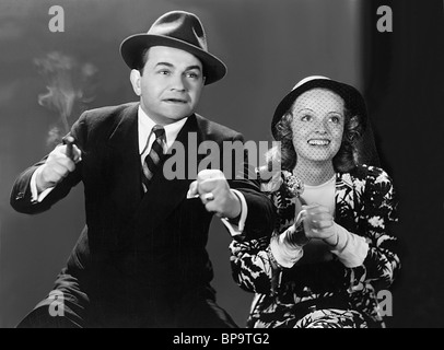 EDWARD G. Robinson, BETTE DAVIS, KID GALAHAD, 1937 Foto Stock