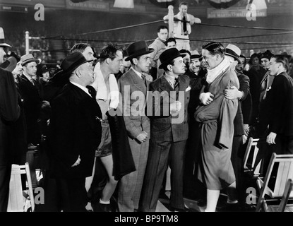 HUMPHREY BOGART, Edward G. Robinson, KID GALAHAD, 1937 Foto Stock