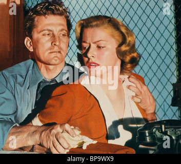 KIRK DOUGLAS, ELEANOR PARKER, detective story, 1951 Foto Stock