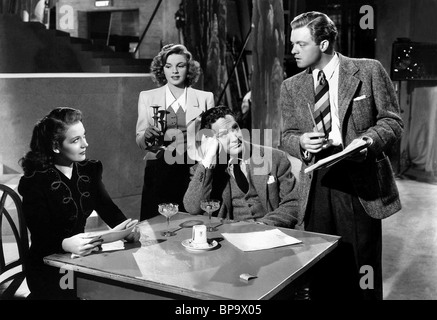 MARTHA EGGERTH Judy Garland RICHARD CARLSEN VAN HEFLIN PRESENTANDO LILY MARS (1943) Foto Stock