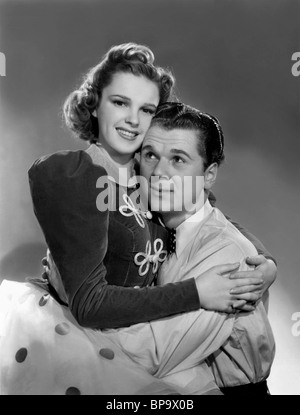 JUDY GARLAND, Jackie Cooper, ZIEGFELD GIRL, 1941 Foto Stock