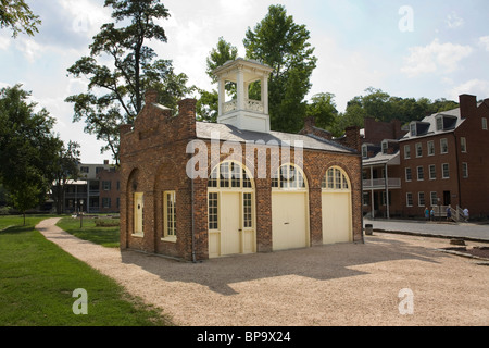 John Brown's fort - harpers Ferry, West Virginia, USA Foto Stock
