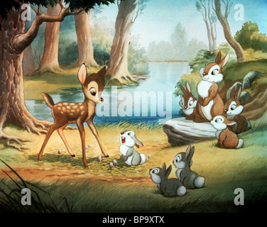 BAMBI, Thumper, Bambi, 1942 Foto Stock