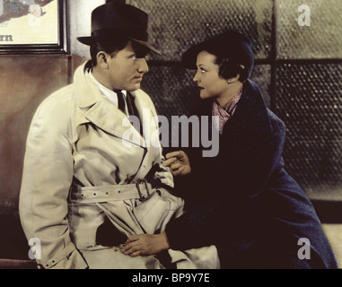 SPENCER TRACY, SYLVIA SIDNEY, fury, 1936 Foto Stock