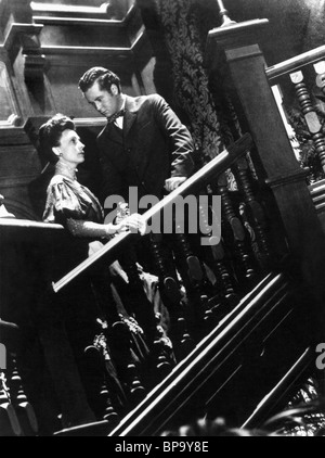 AGNES MOOREHEAD, TIM HOLT, i magnifici AMBERSONS, 1942 Foto Stock