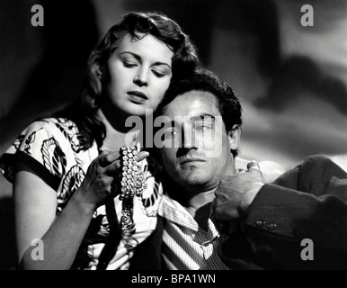 SILVANA MANGANO, Vittorio Gassman, Riso amaro, 1949 Foto Stock