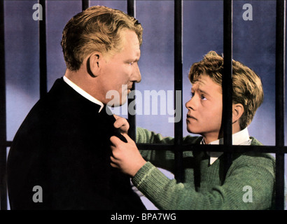 SPENCER TRACY, Mickey Rooney, Boys Town, 1938 Foto Stock