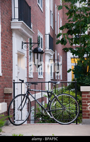 Scena della Harvard Business School di Boston, Massachusetts Foto Stock